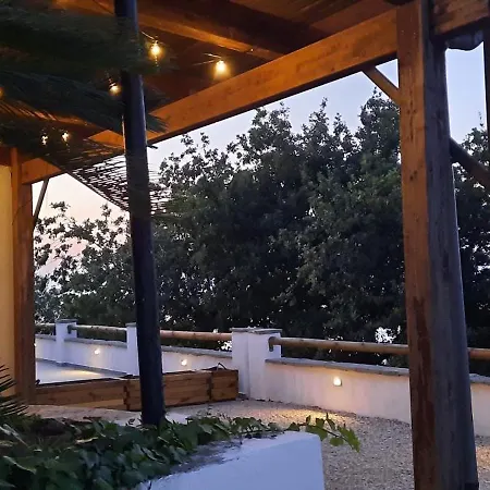 Villa Con Vista Sul Golfo Di Napoli E Isola Di Capri Massa Lubrense Exterior foto